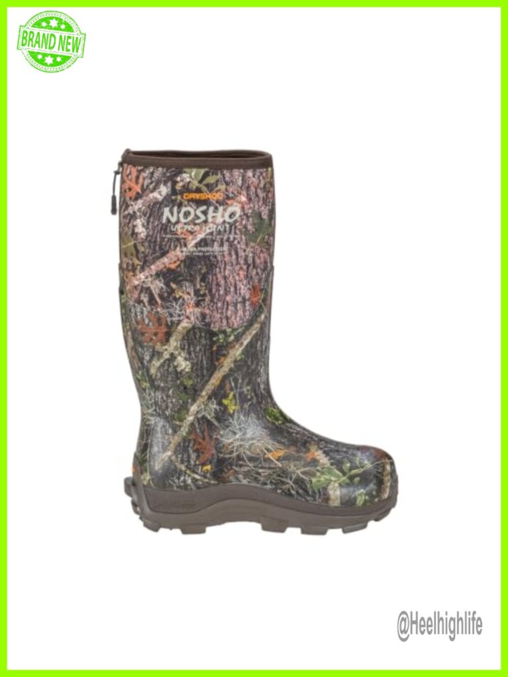Dryshod Women's NoSho Ultra Hunt Cold-Conditions Hunting Boot